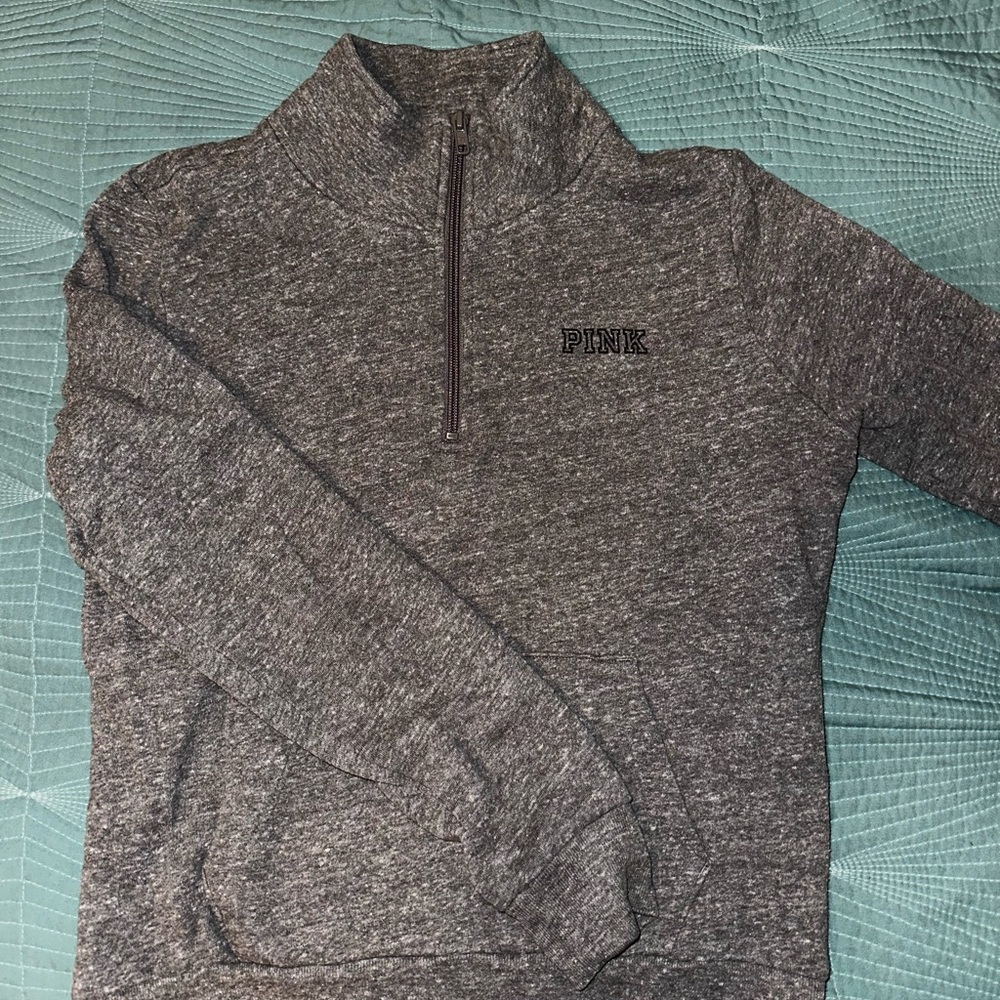 VS Pink quarter zip